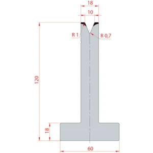 System Amada 45°/V10/H120- 45°1 groove T-Matrix