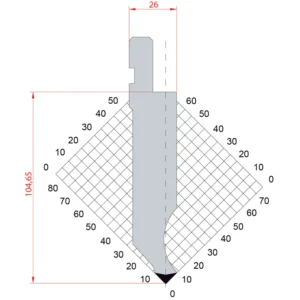 Punch - Amada System 88°/R0.8/H104-88.104