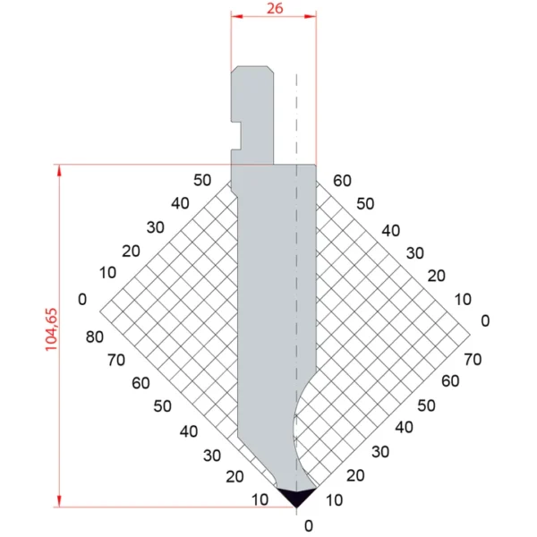 Punch - Amada System 88°/R0.8/H104-88.104