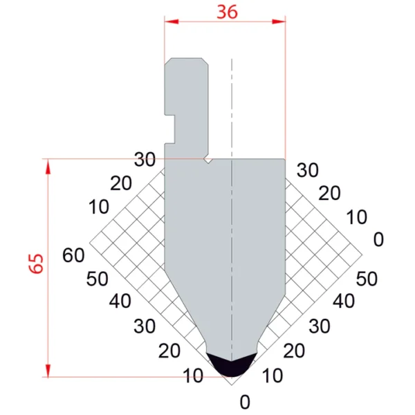 Punch - Amada 60°/R6/H65-60.065 system
