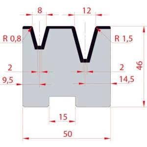 System Amada 30°/V8-V12/H46- 30° 2-way rotary Matrix