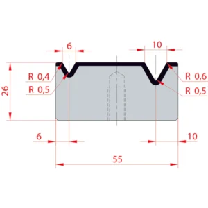 System Amada 60°/V6-V10/H26-60° 2-way rotary Matrix