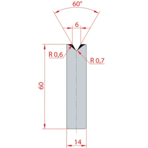 System Amada 60°/V6/H60- 60° 1 strand Matrix