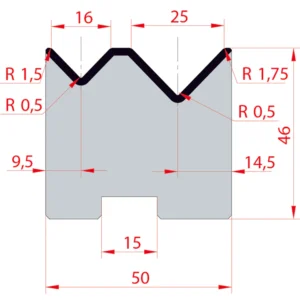 System Amada 88°/V16-V25/H46- 88° 2-way rotary Matrix