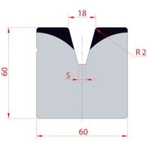 System Amada 30°/V18/H60- 30° 1 stream Matrix