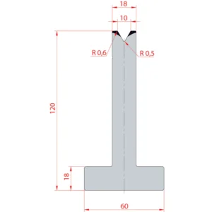 System Amada 60°/V10/H120- 60°1 groove T-Matrix
