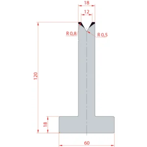 System Amada 60°/V12/H120- 60°1 groove T-Matrix