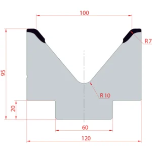 System Amada 80°/V100/H95- 80° 1 strand Matrix