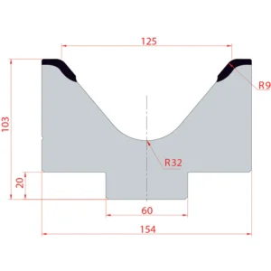 System Amada 80°/V125/H103- 80° 1 stream Matrix