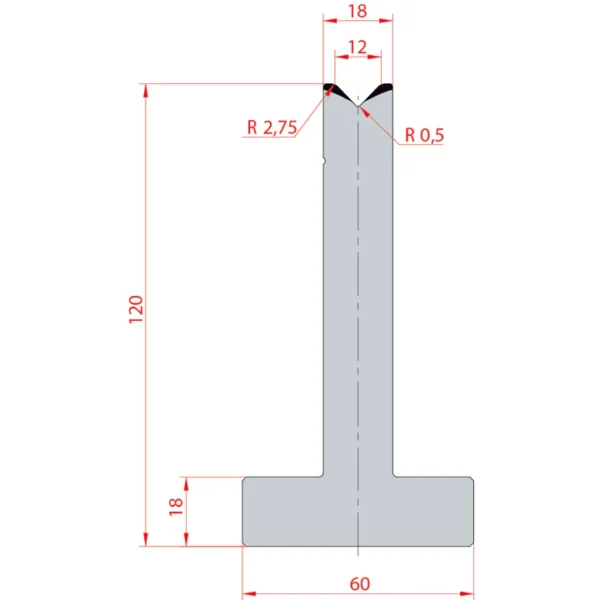 System Amada 88°/V12/H120- 88°1 groove T-Matrix