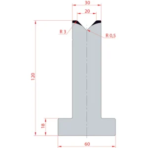 System Amada 88°/V20/H120- 88°1 groove T-Matrix