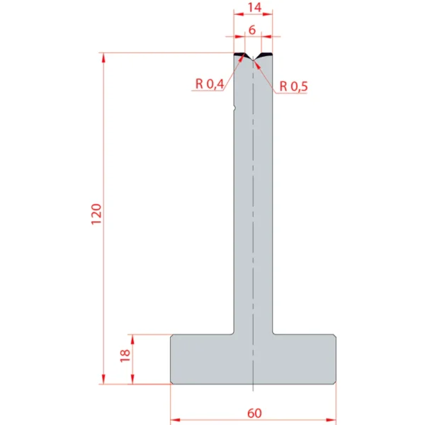 System Amada 88°/V6/H120- 88°1 groove T-Matrix