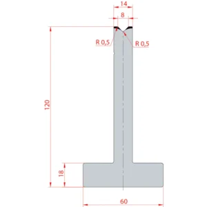 System Amada 88°/V8/H120- 88°1 groove T-Matrix